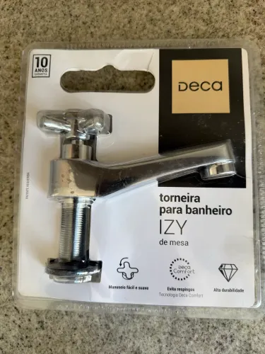 Torneira de Mesa Bica Baixa Izy Deca