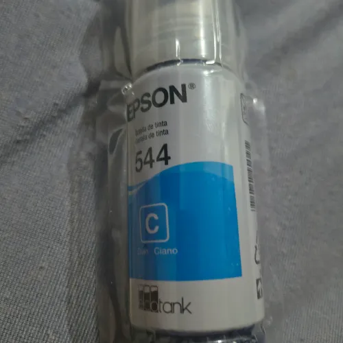 Tinta Azul original Epson 544 R$35,00<br>$50 reais