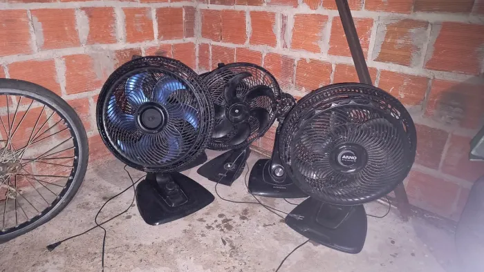 Ventilares com defeitos