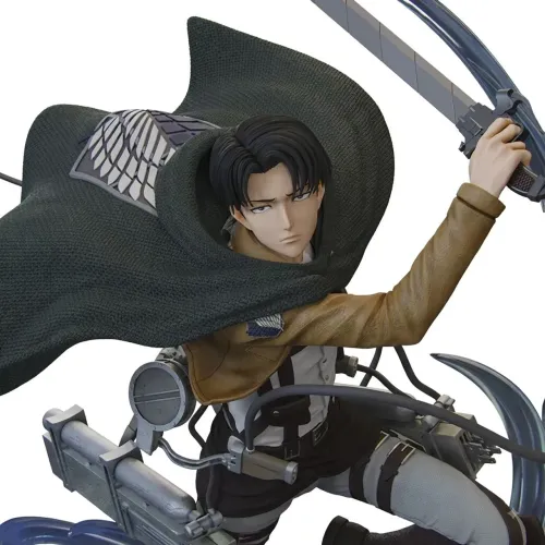 Levi Ackerman Attack On Titan 1/6 - Estátua Luxo Resina Diorama