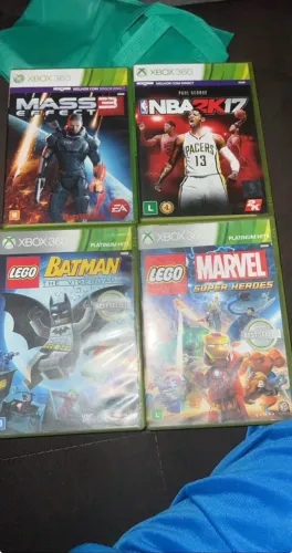 4 Jogos Originais De Xbox 360