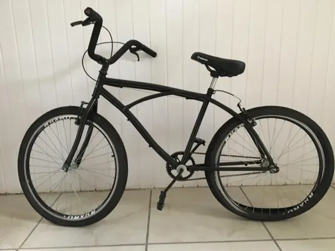 Bicicleta Praiana Preta Aro 26