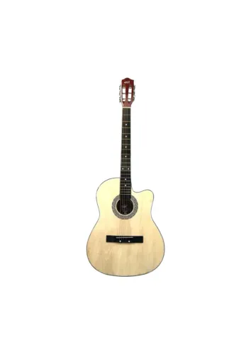 Violão 39 Eletroacústico Mxt Natural Light Cutway Tília