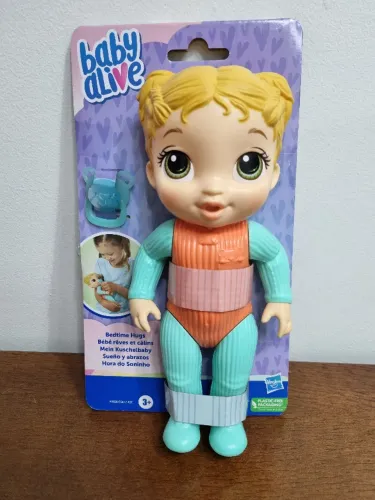 Boneca Baby Alive Hora do Soninho com Chupeta - Hasbro - Nova, lacrada