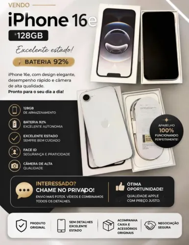 Vendo Iphone 16e - 128GB