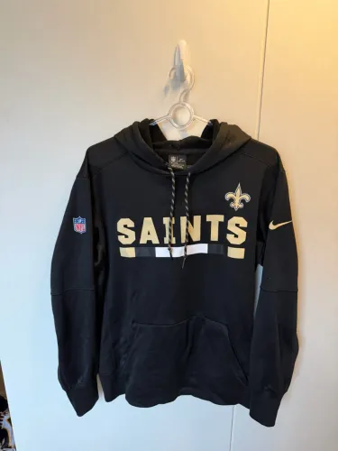 Moletom NFL New Orleans Saints Nike Jersey Hoodie Masculino tamanho G