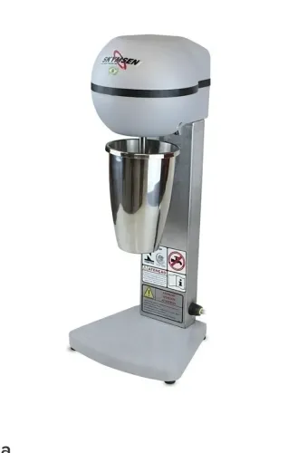 Batedor De Milk Shake Copo Inox 1 Haste Skymsen Sorveteira BMS-N Cinza 800ml
