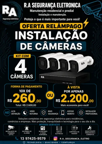 cameras de segurança