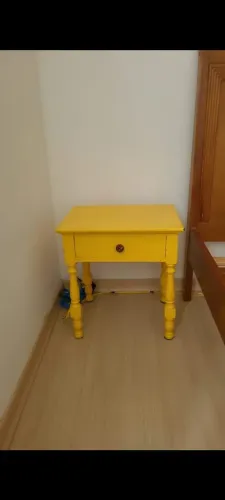 Promoção relâmpago mesinha de cabeceira com gaveta