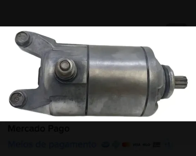 Motor de partida original honda titan, bros fan e start 160
