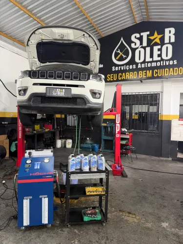Troca de óleo de câmbio automático Jeep Compass Renegade Fiat Toro