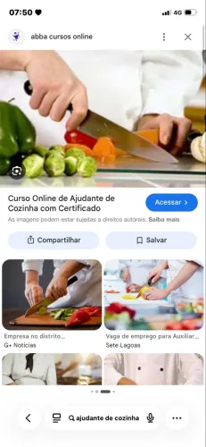 Ajudante de cozinha 