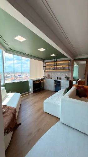Apartamento de alto padrão, 130m2 com lazer e vista linda