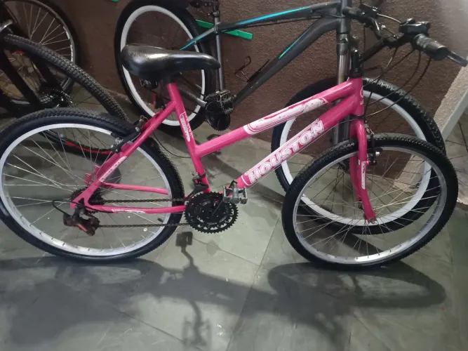 Oportunidade!!!!!! Bicicleta aro 26 Houston excelente para trabalhar no Ifood