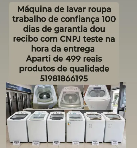 Máquina de lavar roupa