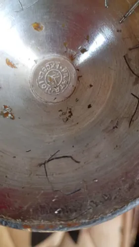 Antiguidade 2 vasos de prata e 5 castiçais