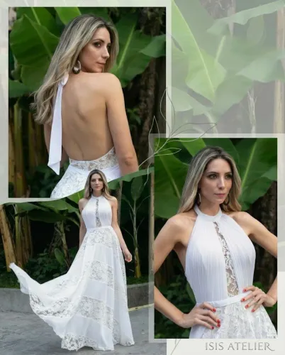 Vestido de Noiva Civil/ Pré wedding