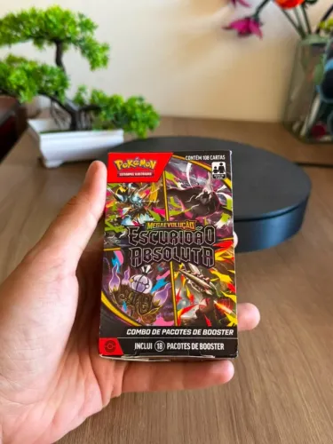 Mini Boosterbox Pokemon - Escuridão Absoluta (18un) | Ipanema - RJ |