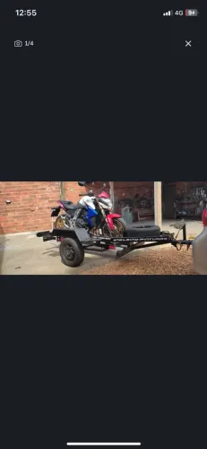Carretinha para motos