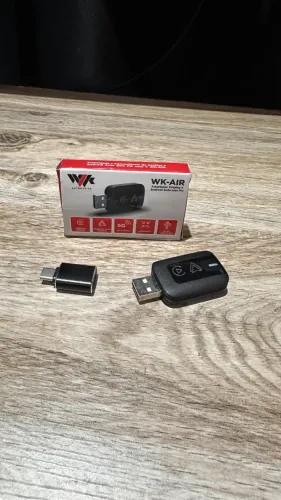 Adaptador sem fio carplay e android auto universal