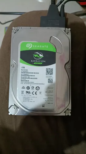 HD Segate 1TB 7200RPM SATA Barracuda Testado Saudável,PC,DVR,CAS,Case Externo 3.5"