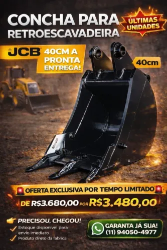 Concha Mod JCB 3cx 40cm