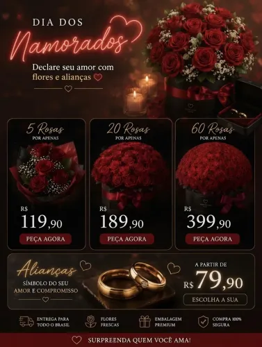 PROMOÇÃO DIA DOS NAMORADOS