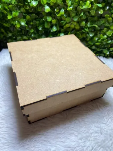 CAIXAS MDF CRU 3MM COM TAMPA