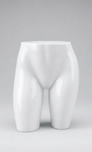 Manequim Meia Perna Feminino Seminovo | Ideal Para Exposição de Roupas