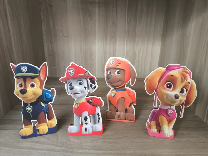 Display de mesa Patrulha canina