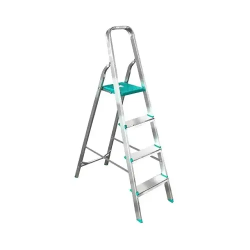 Escada Domestica De Aluminio 4 Degraus Gibafer Casa