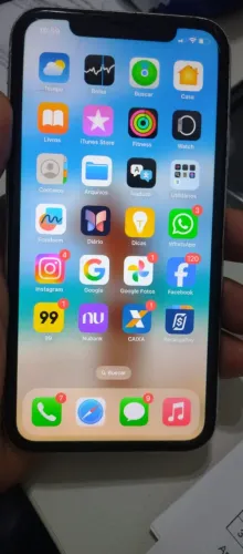 Celular iPhone XR branco 64gb em perfeito estado