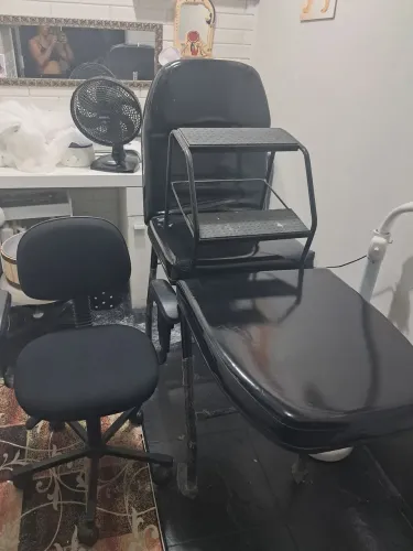 Kit Estética Maca 3 posições +Mocho e + Es ada