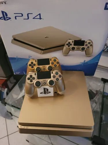 PS4 SLIM 1TB GoldHEN 13.52 + 2 controles