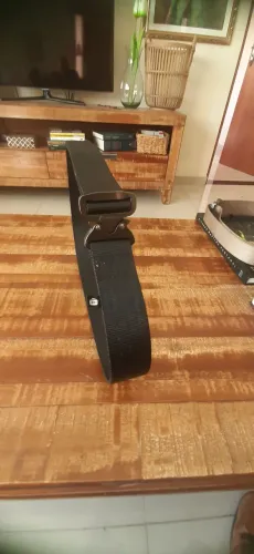 Cinto Tático Militar Rigger Extreme Invictus tamanho M Preto c/ Fivela Engate Rápido 