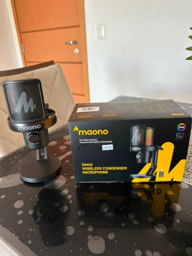 Microfone Maono DM40 Wireless Condenser RGB