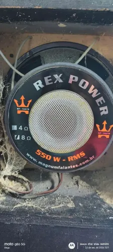 Alvendo 2 alto falando médio grave 10 pol 550w Rms 8 ohms