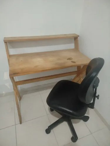 Mesa Palete + Cadeira Giratória