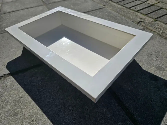 Nicho de Porcelanato 60 cm x 38 cm para Banheiro Acabamento 45°