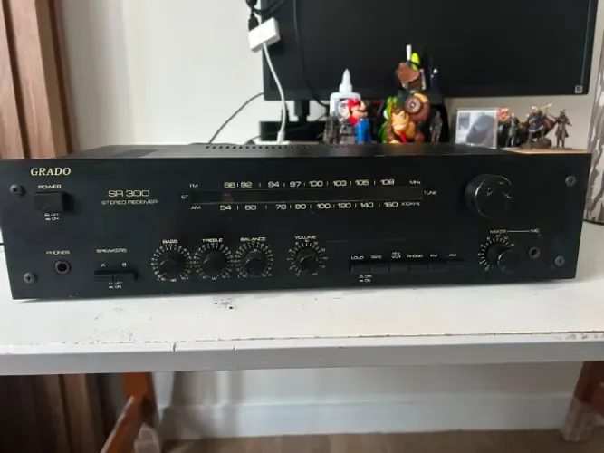 LEIA ANUNCIO COMPLETO Receiver Grado Modelo Sr 300 Raro para Conserto/ Retirada peças