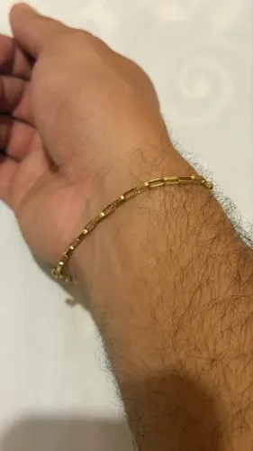 Pulseira de Ouro à Venda ? ? Pulseira de ouro ? 4,56 g ? 23 cm ? R$ 2.500,00