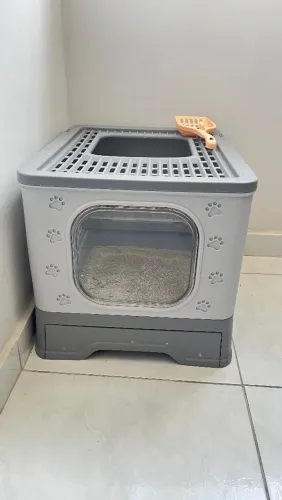 Caixa de arreia para gatos