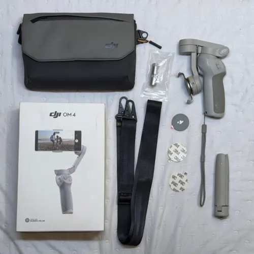 DJI Osmo Mobile 4 - Com Case e Caixa Originais