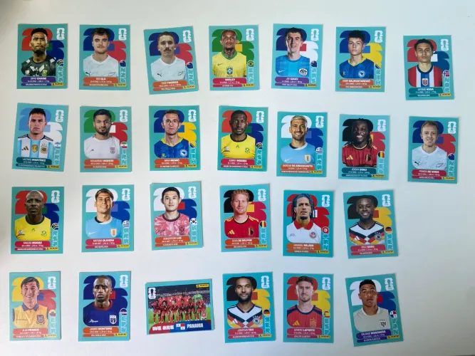 Figurinhas Copa 2026