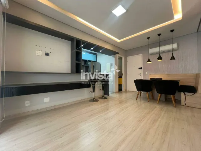 APARTAMENTO PARA LOCAÇÃO NO GONZAGA  LAZER COMPLETO!
