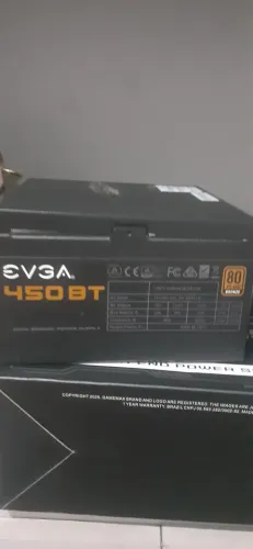Vendo Fonte evga 450 w 80 Plus 