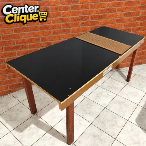 Mesa Semi Nova em MDF 168x77: Retirar no Aero Rancho!