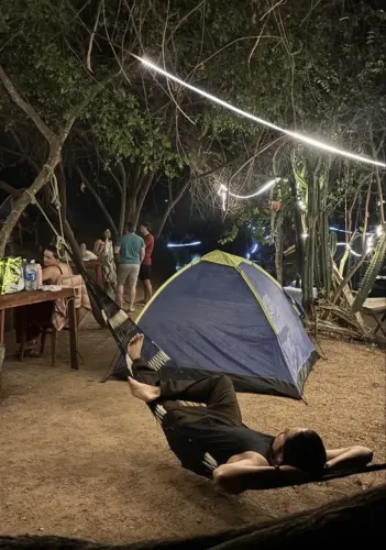Barraca de camping 4 lugares