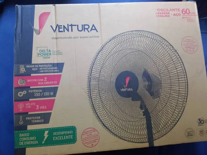Ventilador de parede novo