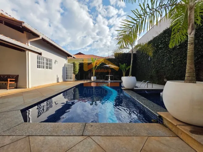 Aluguel de Casa Impecável na Vila Santa Catarina, Americana-SP: 3 Quartos, 3 Suites, 3 Sal